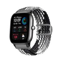 Correa de Nylon Amazfit GTS4 Mini Gris Tricolor
