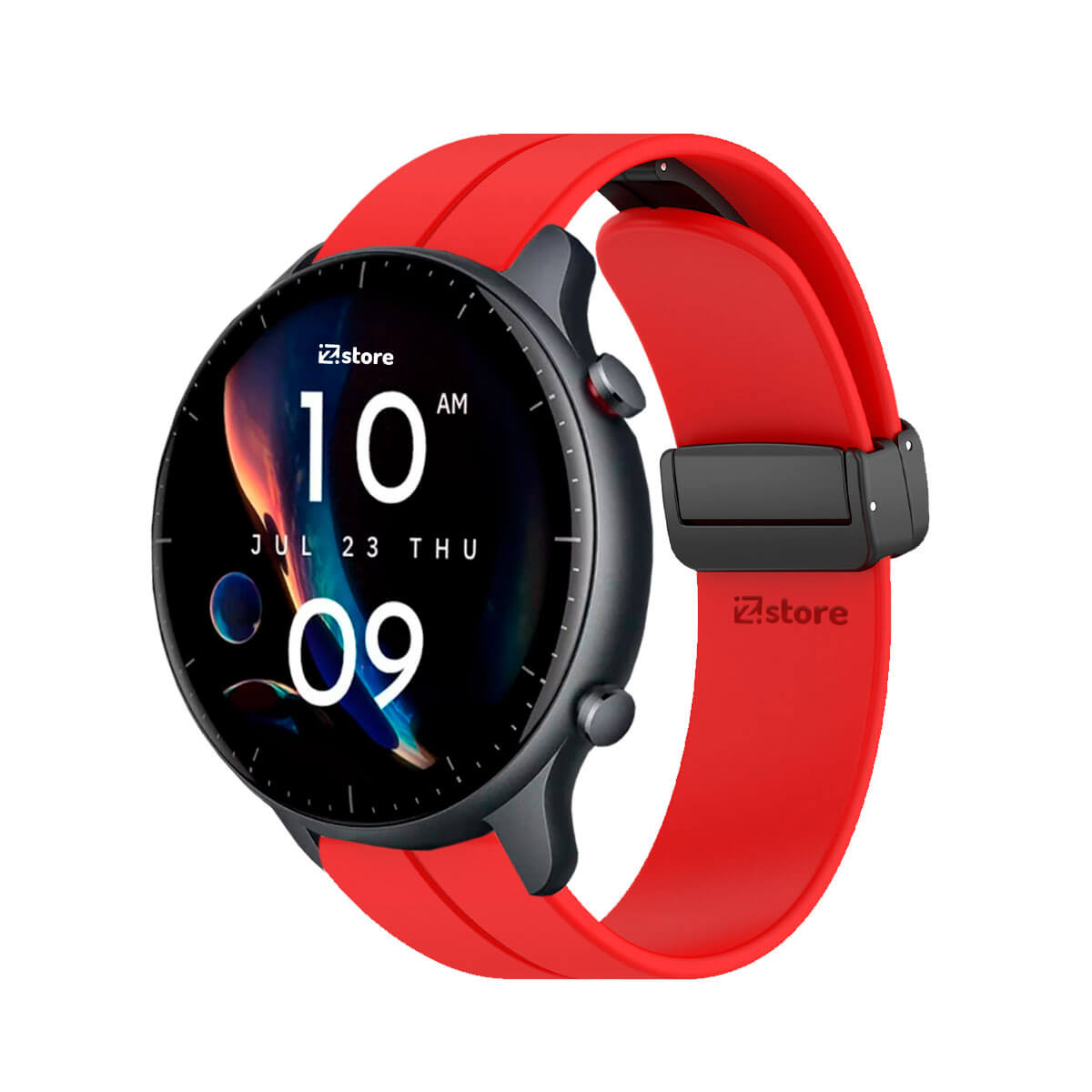 Correa Para Amazfit GTR3 Broche Magnético Rojo