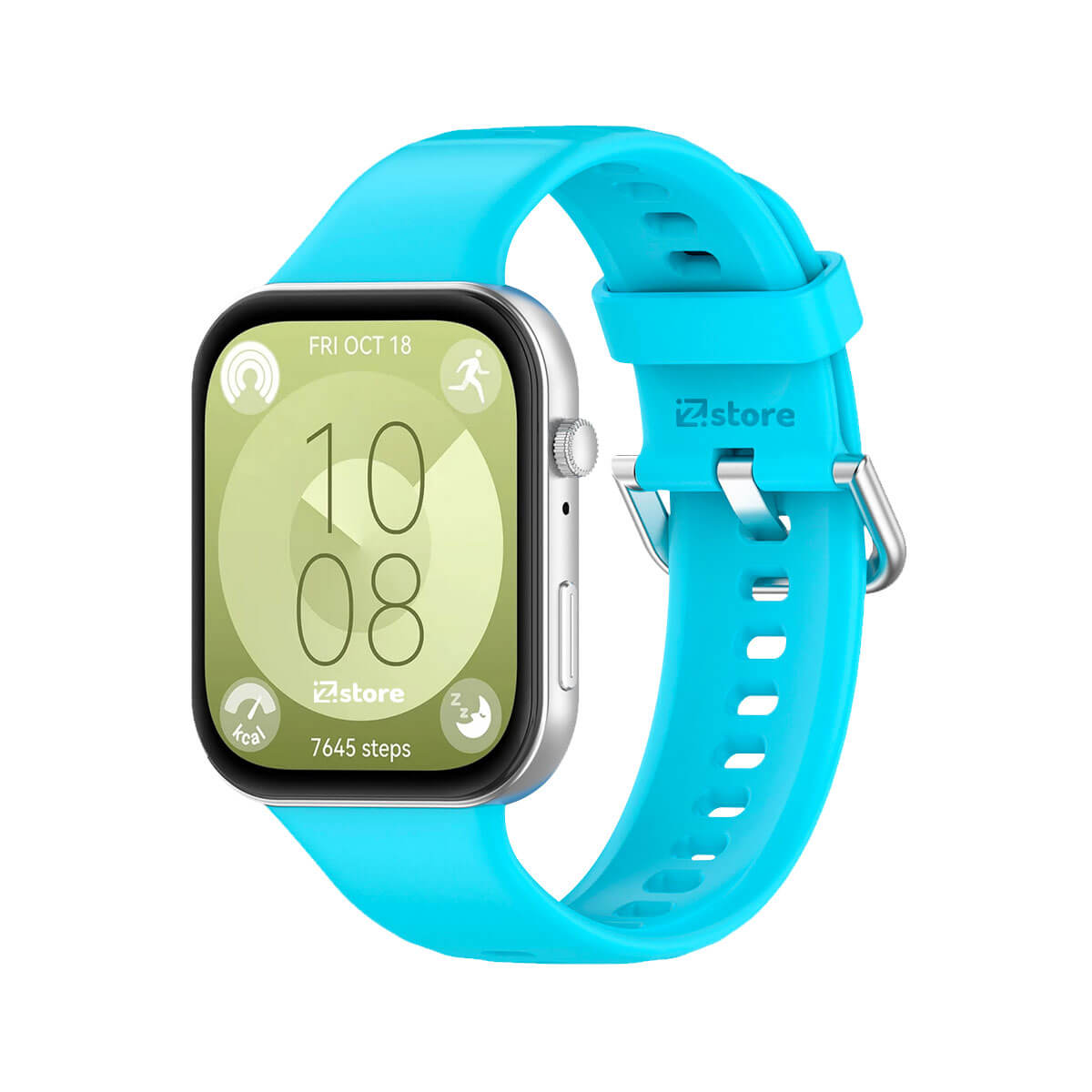 Correa Silicona Para Huawei Watch Fit 3 Celeste