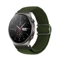 Correa de Nylon Para Huawei Watch GT2 Pro Verde Militar