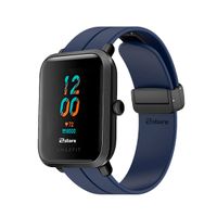 Correa Para Amazfit Bip S Broche Magnético Azul Oscuro