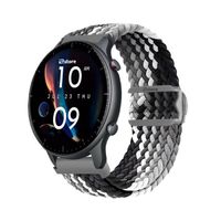 Correa de Nylon Para Amazfit GTR3 Gris Tricolor