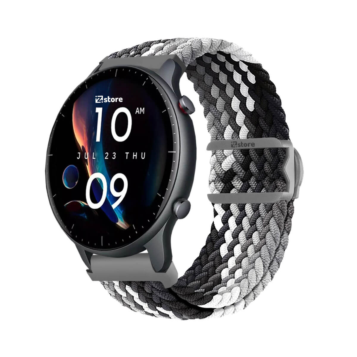Correa de Nylon Para Amazfit GTR3 Gris Tricolor