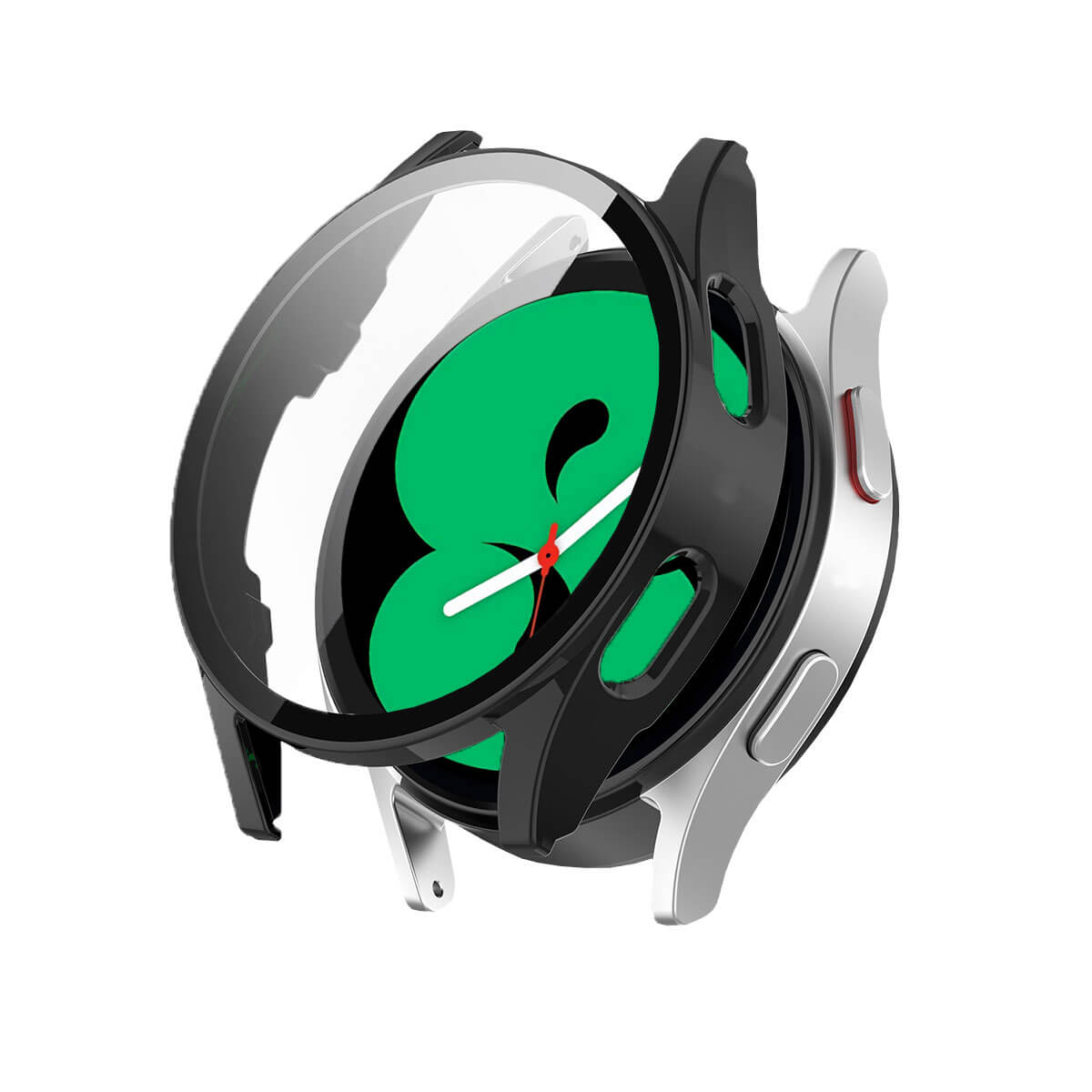 Case con Protector Samsung Galaxy Watch 4 44mm Negro