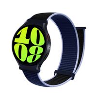 Correa de Nylon Para Samsung Galaxy Watch 7 Azul Bicolor