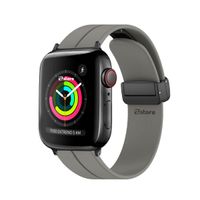 Correa Para Apple Watch Broche Magnético 38-40-41mm Black Gris Oscuro