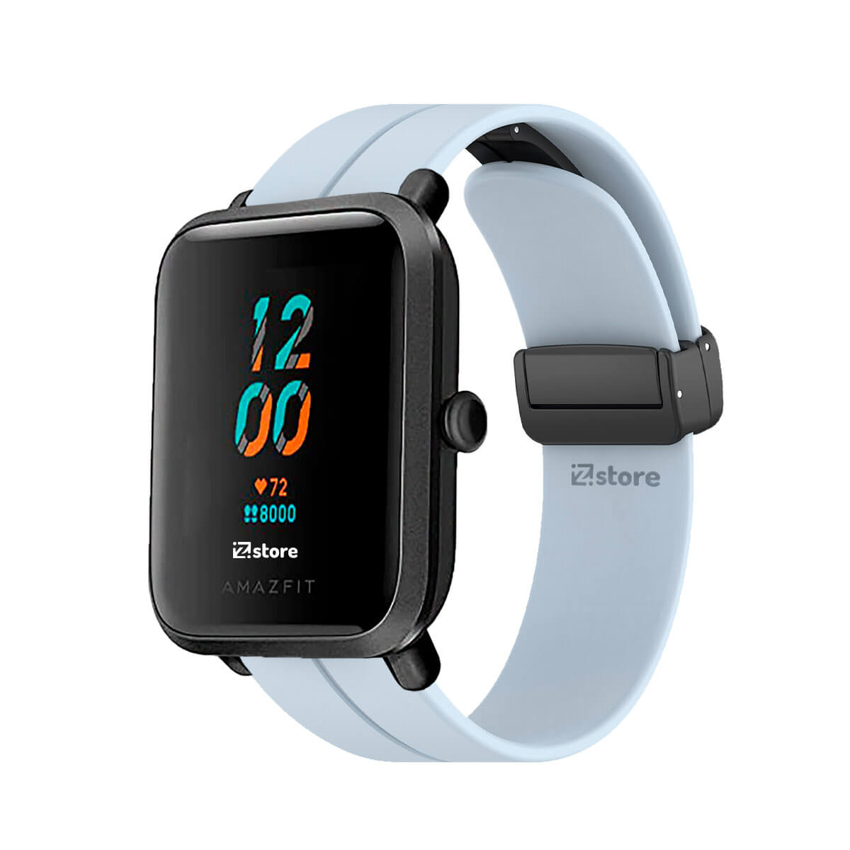 Correa Para Amazfit Bip S Broche Magnético Celeste