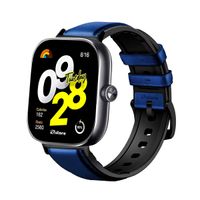 Correa de Cuero Para Redmi Watch 4 Black Azul