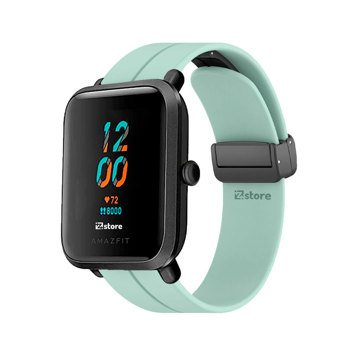 Correa Para Amazfit Bip S Broche Magnético Verde Agua