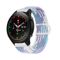 Correa de Nylon Para Xiaomi Mi Watch Color Lila Bicolor