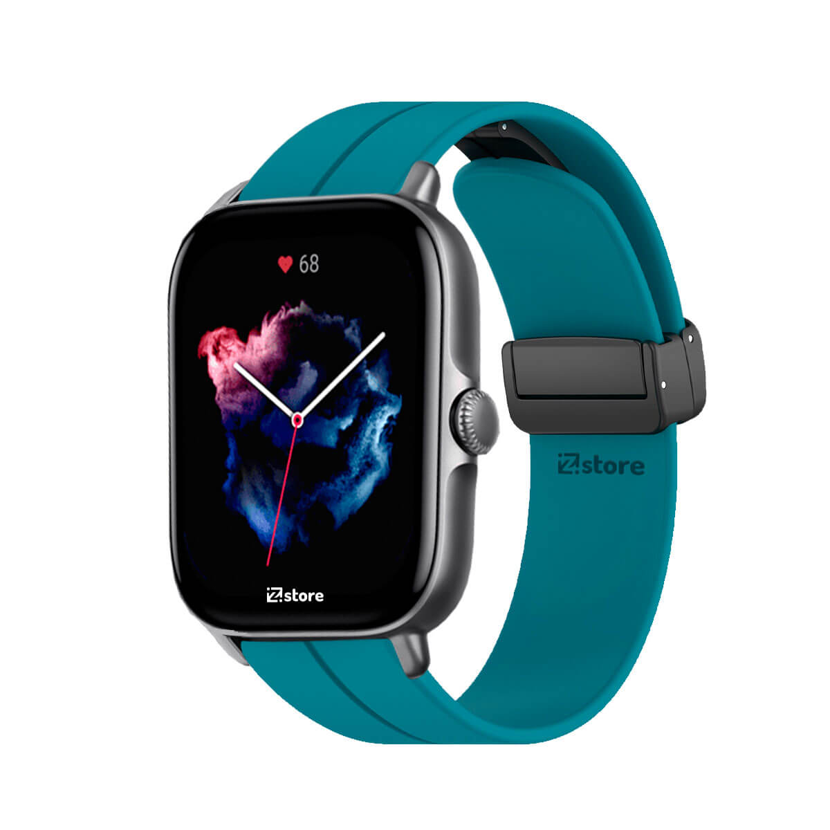 Correa Para Amazfit GTS3 Broche Magnético Azul Turquesa