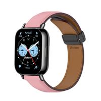 Correa de Cuero Para Redmi Watch 5 Lite Magnético Rosado