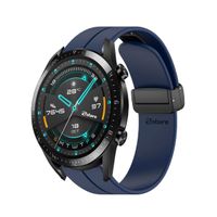 Correa Para Huawei Watch GT2 Broche Magnético 42mm Azul Oscuro