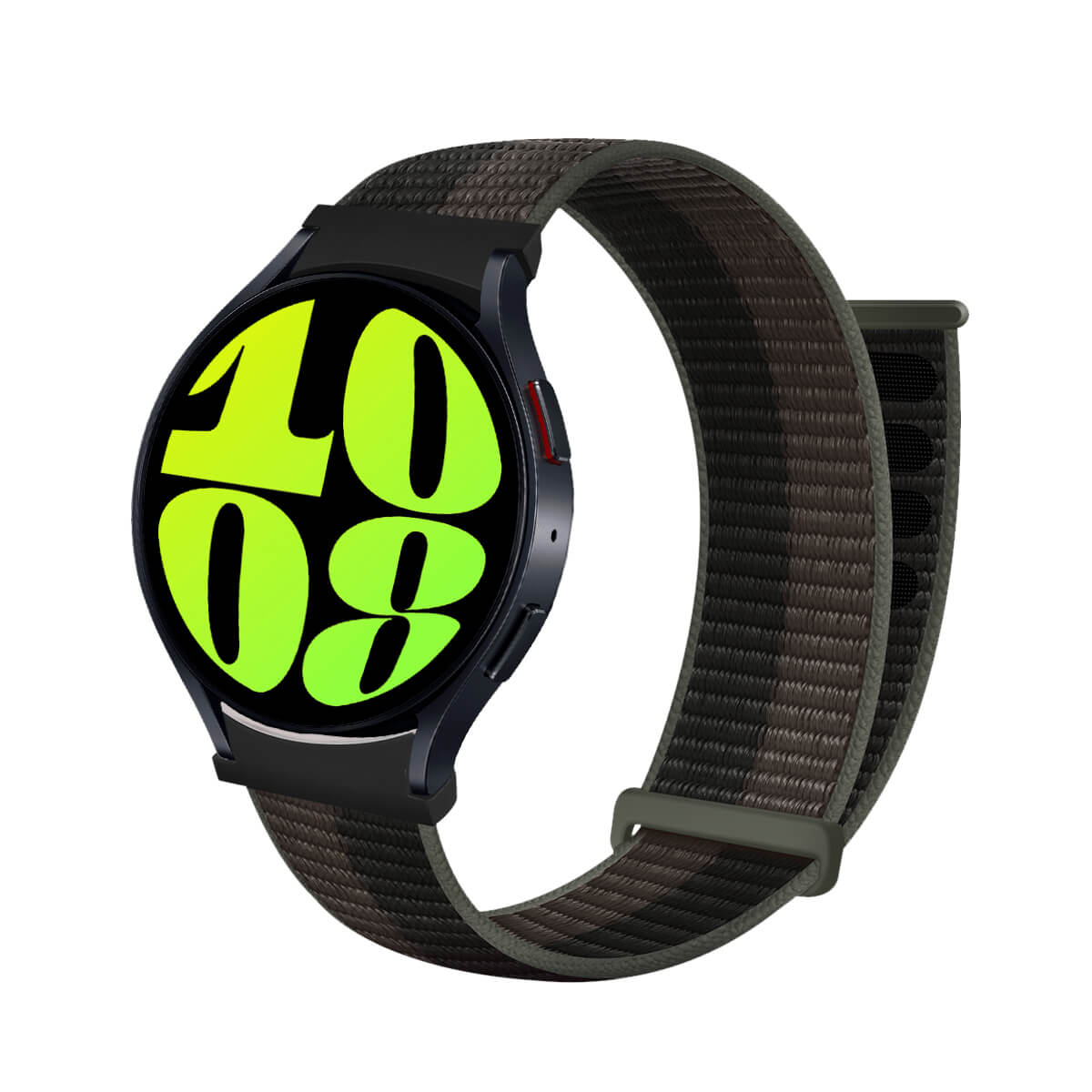 Correa de Nylon Para Samsung Galaxy Watch 6 Marron Bicolor