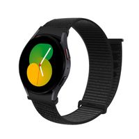 Correa de Nylon Para Samsung Galaxy Watch 4 y 5 Negro