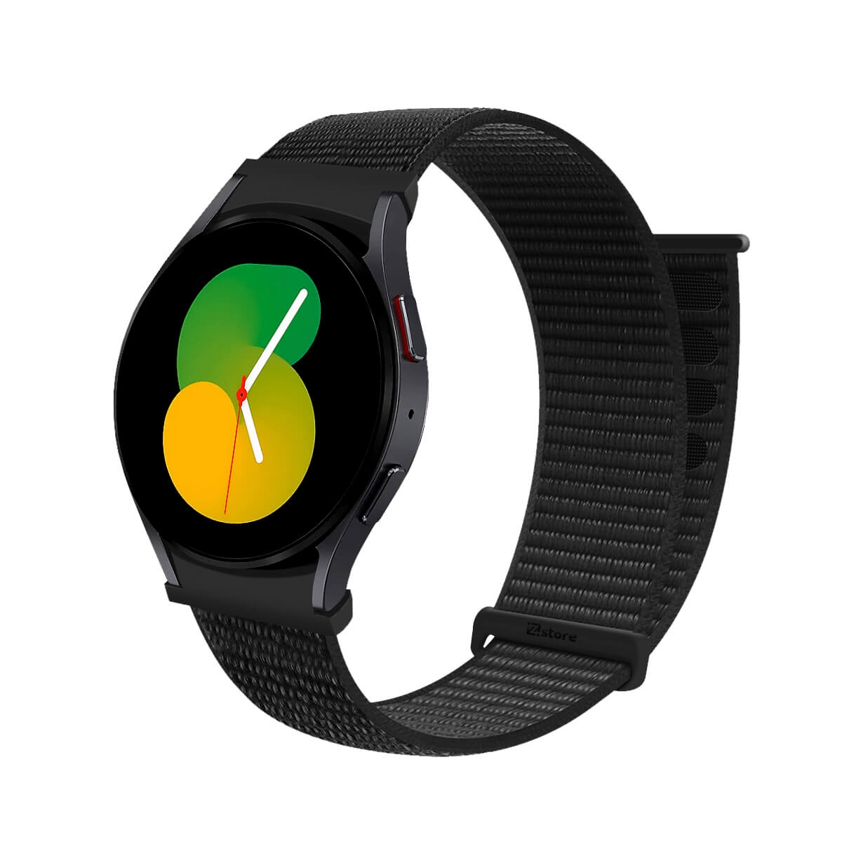 Correa de Nylon Para Samsung Galaxy Watch 4 y 5 Negro