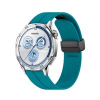 Correa Para Huawei Watch GT5/GT5 Pro 46mm Broche Magnético Azul Turquesa