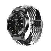 Correa de Nylon Para Xiaomi Watch S3 Gris Tricolor