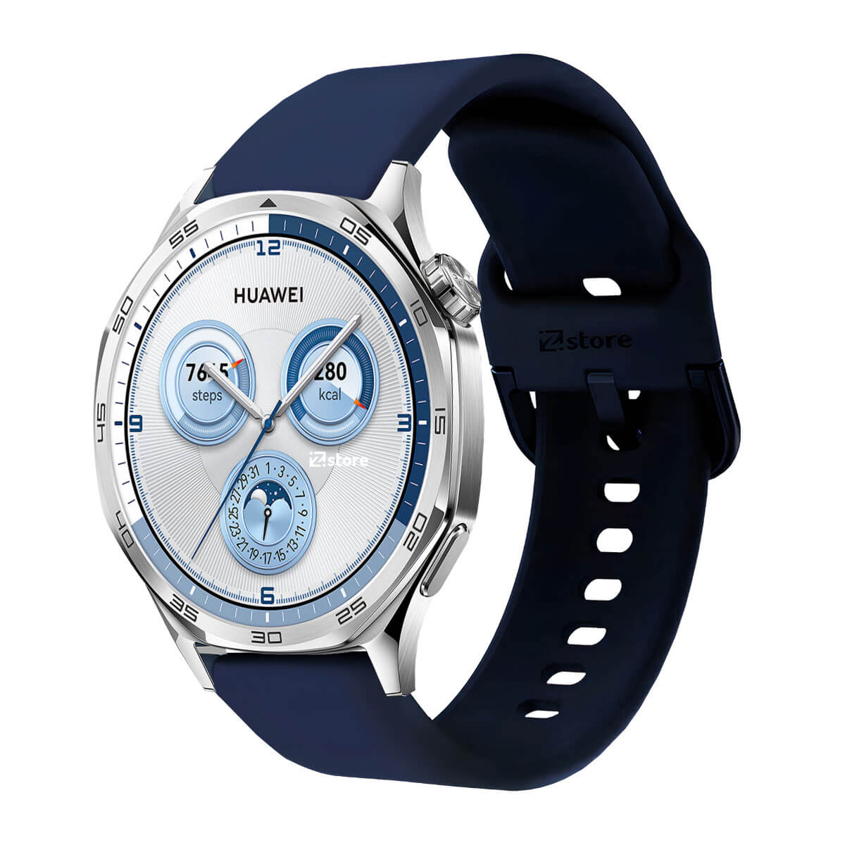 Correa Para Huawei Watch GT5/GT5 Pro 46mm Hebilla Azul Oscuro
