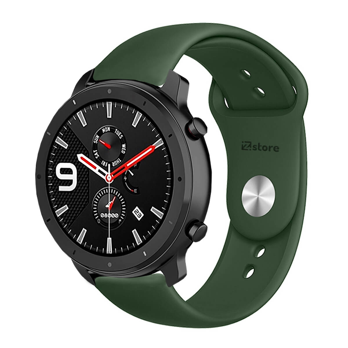 Correa Para Amazfit GTR 42mm Verde Militar