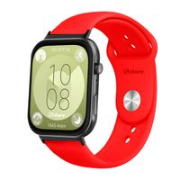 Correa Para Huawei Watch Fit 3 Broche Black Rojo