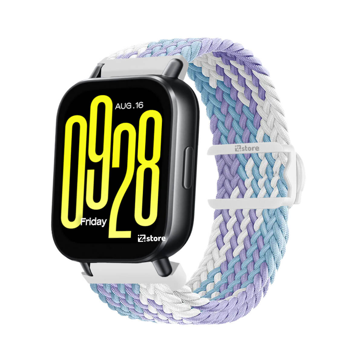 Correa de Nylon Para Redmi Watch 5 Active Lila Bicolor