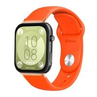 Correa Para Huawei Watch Fit 3 Broche Gold Rose Naranja