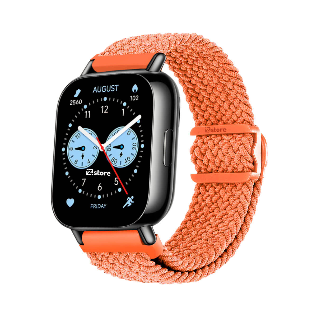 Correa de Nylon Para Redmi Watch 5 Lite Naranja