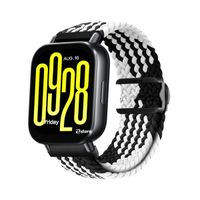Correa de Nylon Para Redmi Watch 5 Active Negro Bicolor