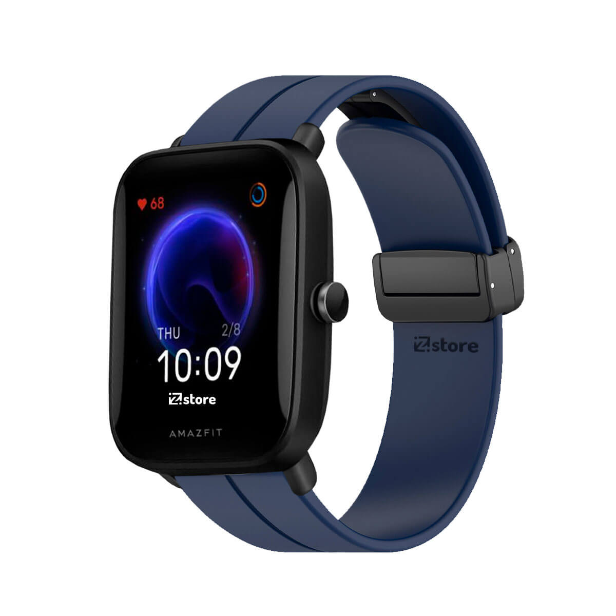 Correa Para Amazfit Bip U Broche Magnético Azul Oscuro