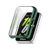 Case con Protector Samsung Galaxy Fit 3 Color Metalizado Verde