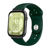 Correa Para Huawei Watch Fit 3 Broche Black Verde Oscuro