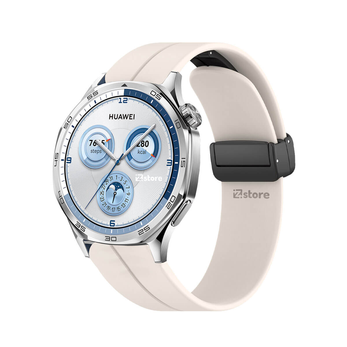 Correa Para Huawei Watch GT5/GT5 Pro 46mm Broche Magnético Crema