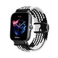 Correa de Nylon Amazfit GTS3 Negro Bicolor