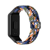 Correa de Nylon Para Xiaomi Mi Band 8 Active Negro Multicolor
