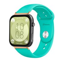 Correa Para Huawei Watch Fit 3 Broche Gold Rose Verde Esmeralda
