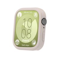 Case Silicona Para Huawei Watch Fit 3 Crema