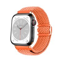 Correas de Nylon Para Apple Watch 42-44-45-49mm Gold Rose Naranja