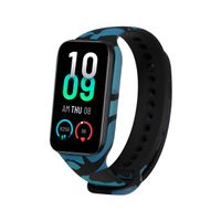 Correa Para Amazfit Band 7 Camuflado Azul