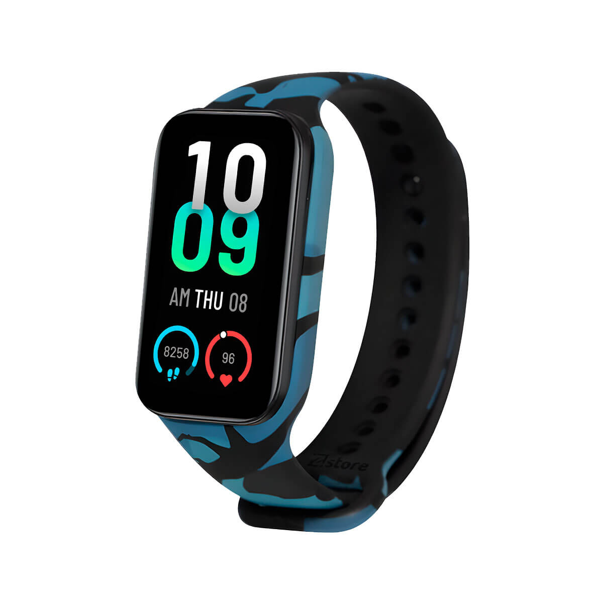 Correa Para Amazfit Band 7 Camuflado Azul