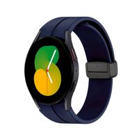Correa Para Samsung Galaxy Watch 4 y 5 Broche Magnetico Azul Oscuro
