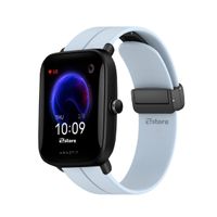 Correa Para Amazfit Bip U Broche Magnético Celeste