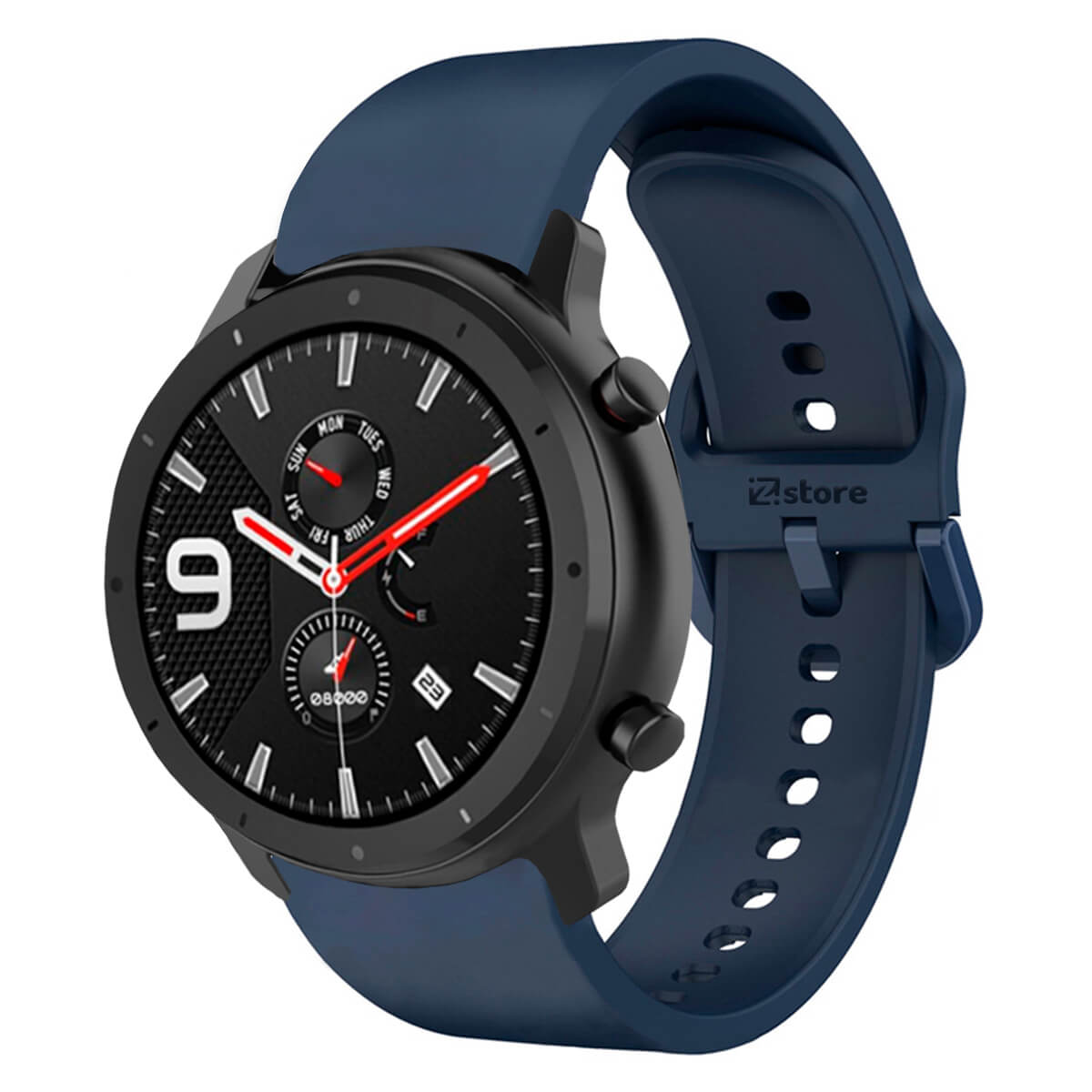 Correa Para Amazfit GTR Hebilla 42mm Azul Oscuro