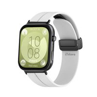 Correa Para Huawei Watch Fit 3 Broche Magnetico Black Blanco