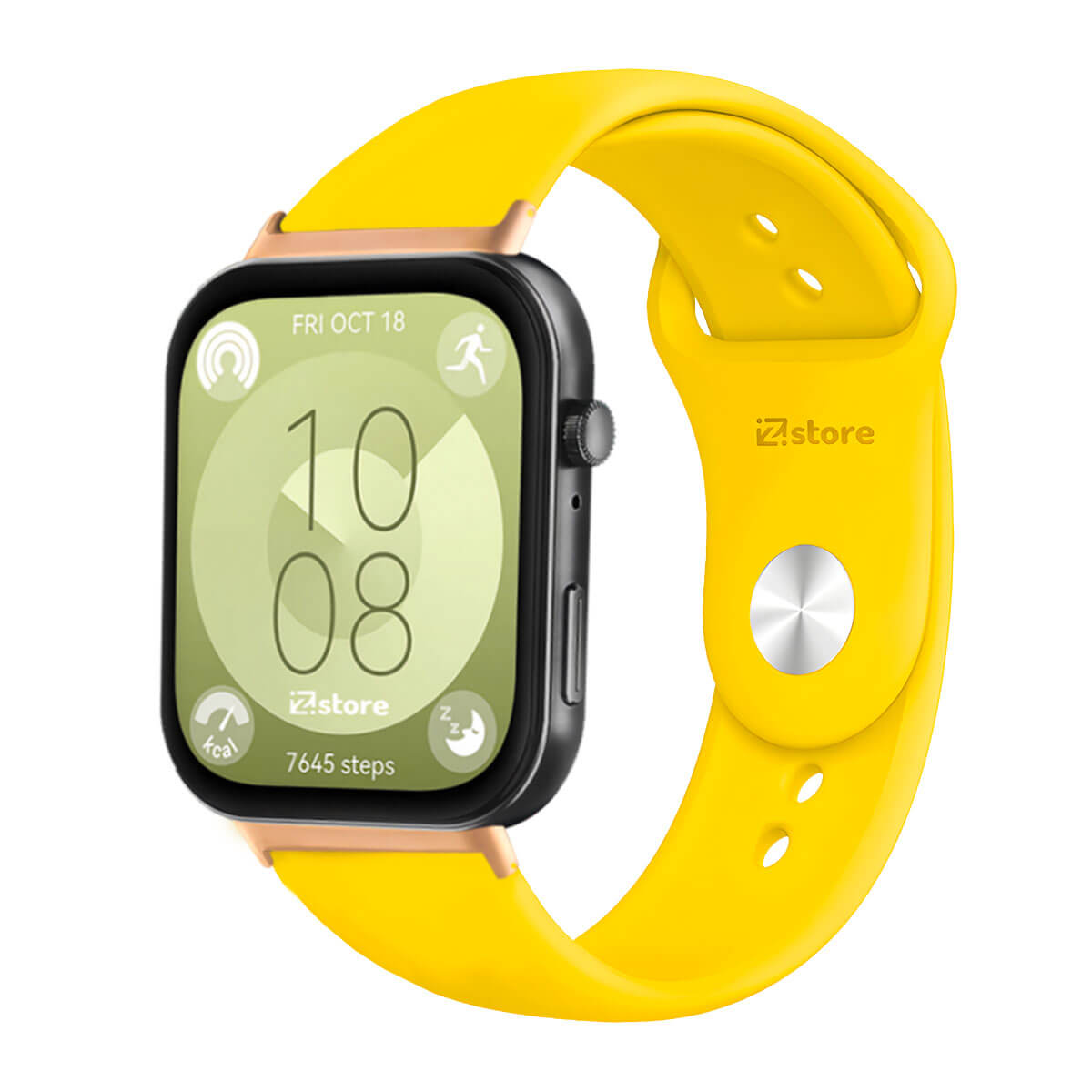 Correa Para Huawei Watch Fit 3 Broche Gold Rose Amarillo