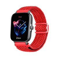 Correa de Nylon Amazfit GTS3 Rojo