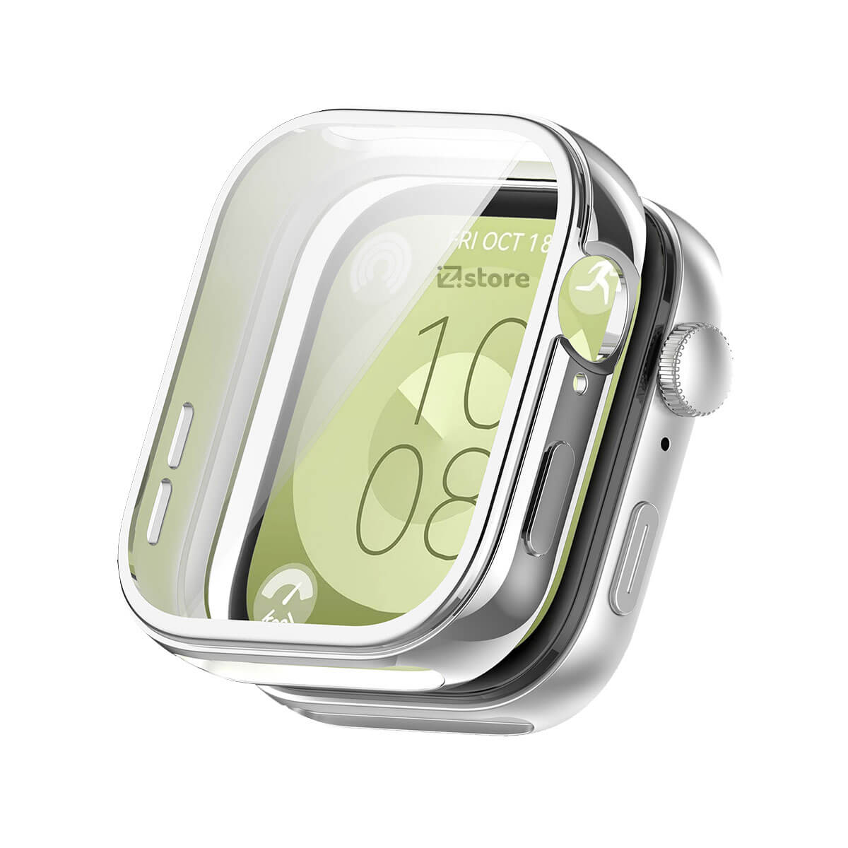Case con Protector Huawei Watch Fit 3 Color Metalizado Silver