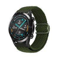 Correa de Nylon Para Huawei Watch GT2 46mm Verde Militar