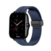 Correa Para Amazfit GTS4 Broche Magnético Azul Oscuro
