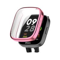Case con Protector Redmi Watch 3 Color Metalizado Rosado